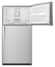 Whirlpool® 33" 21.3 Cu. Ft. Fingerprint Resistant Stainless Steel Top Freezer Refrigerator-4
