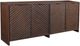 Horizon Home® Chevron Dark Brown 76" Console-0