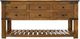 International Furniture Direct Parota Brown Sofa Table-2