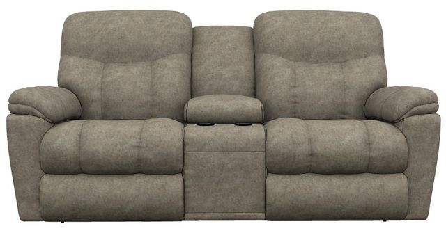 La-Z-Boy® Morrison Sable Power Reclining Loveseat with Console, Headrest, and Lumbar-1