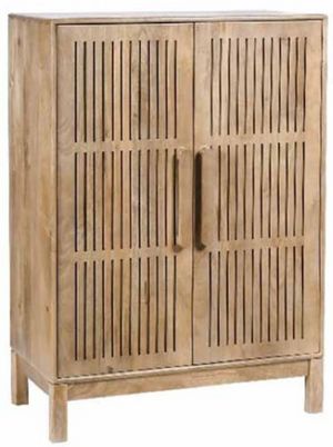 Signature Design by Ashley® Pellamour Natural Brown Bar Cabinet