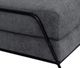 International Furniture Direct Tyne Gray Ottoman-1