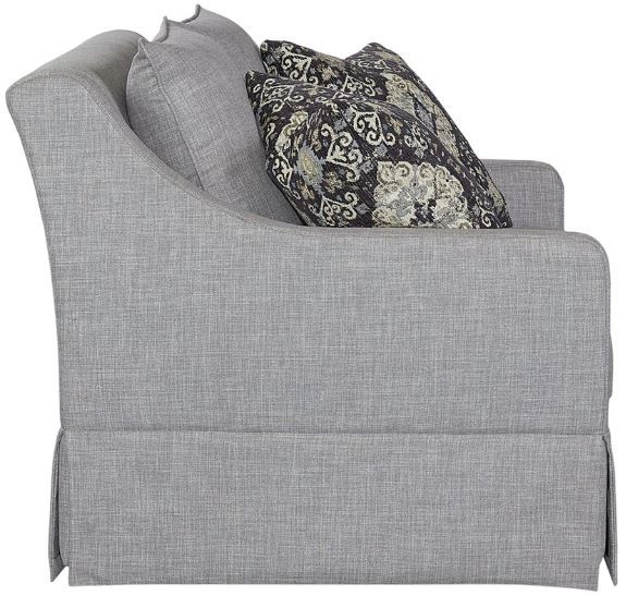 Bernards Citrus Heights Gray Pioneer Loveseat-3