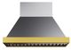 Kucht Professional 48" Stainless Steel Wall Mounted Range Hood with Gold Accents-1