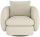 Caracole® Lumi Ivory Swivel Chair-1