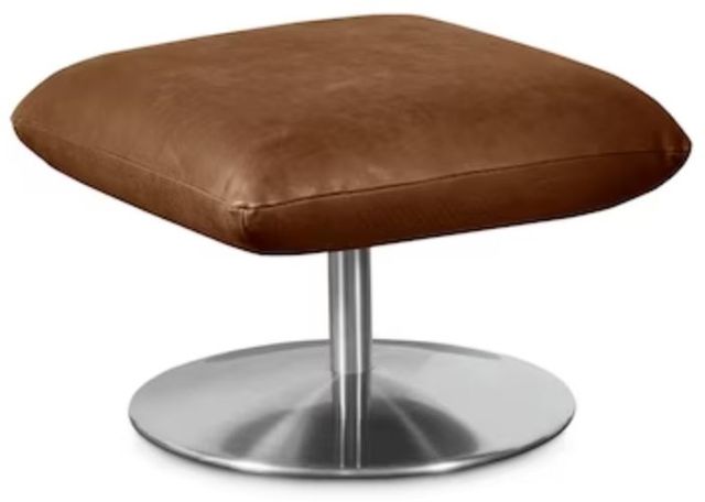 Bassett® Furniture Ranlo Chocolate Ottoman-0