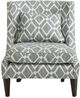 Olliix by Madison Park Grey Waverly Swoop Arm Chair-0