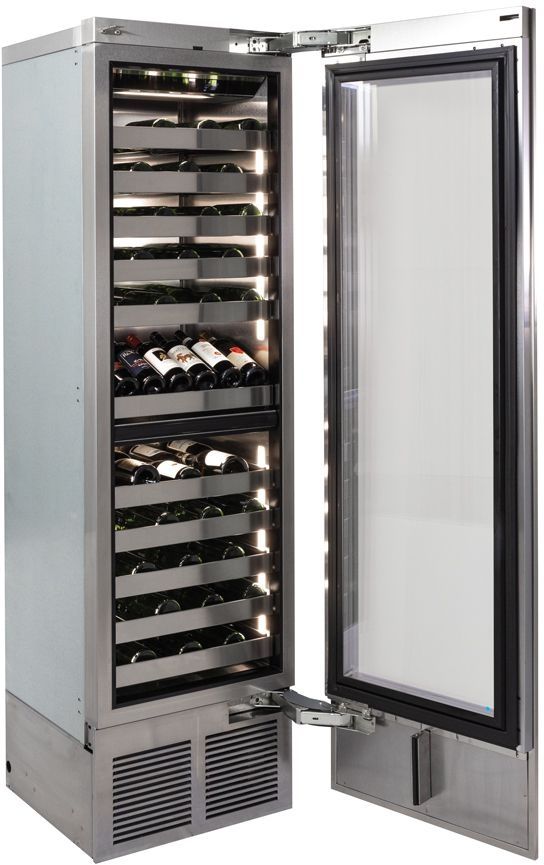 Perlick® 24" 12.6 Cu. Ft. Panel Ready Right Hinged Built-In Wine Column-1