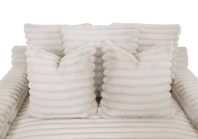 Franklin™ Grand Cloud Cream Home Theatre Chaise Lounge with Dual USB Charging Ports-2