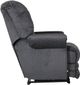 Catnapper® Malone Ink Lay Flat Power Recliner with Extended Ottoman-2