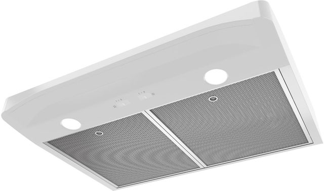Broan® Elite Alta™ 1 Series 36" White Convertible Under Cabinet Range Hood-2