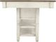 Signature Design by Ashley® Bolanburg Weathered Oak Counter Dining Table with Antique White Base-2
