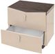 Michael Amini® Fantosini Silver Leaf Nightstand-3
