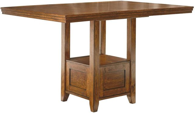 Signature Design by Ashley® Ralene 5-Piece Medium Brown Counter Height Dining Set-1