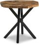 Signature Design by Ashley® Haileeton Brown End Table with Black Metal Base-1