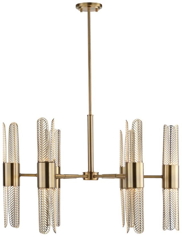 Uttermost® Cret Brass Chandelier-4