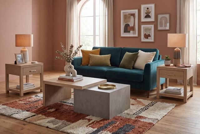Liberty Furniture Corso 3-Piece Concrete/Natural Occasional Table Set-3