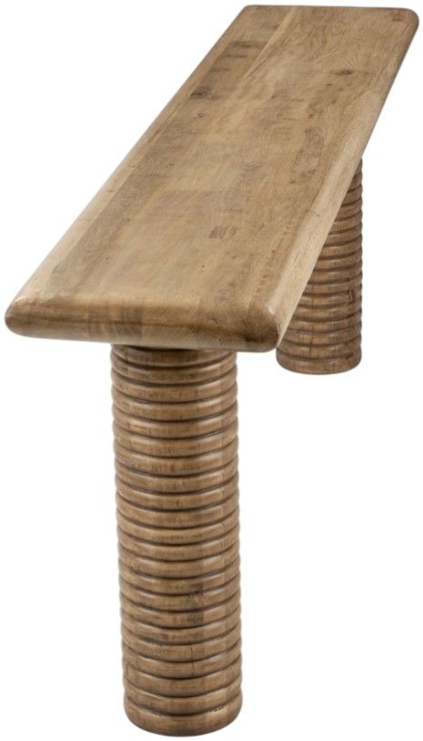 Classic Home Ilaria Sand Washed Console Table-3