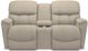 La-Z-Boy® Kipling Fawn Power Reclining Loveseat with Power Headrest and Console-0