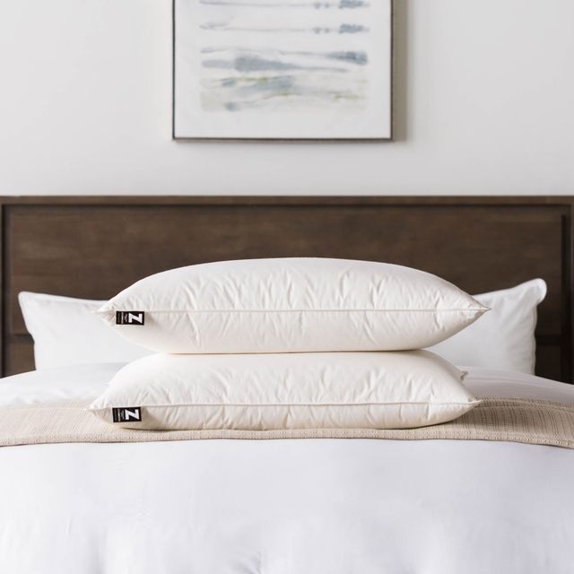 Malouf® Z™ TripleLayer™ Queen Down Pillow-2