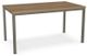 Amisco Customizable Bennington Counter Height Table with 72" Solid Birch Top-0