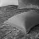 Olliix by Intelligent Design Felicia Grey King/California King Velvet Comforter Set-3