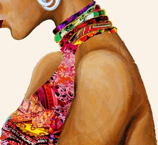 Classy Art African Goddess by Gina Ritter Wall Art-2