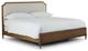 Magnolia Home by Joanna Gaines Corinne Brown Upholstered King Panel Bed-0