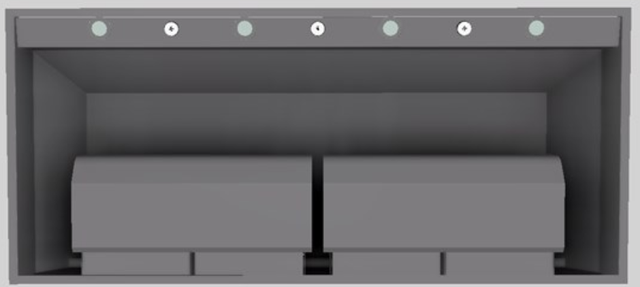 Vent-A-Hood® Designer Series 54" Gunsmoke Wall Mounted Range Hood-1