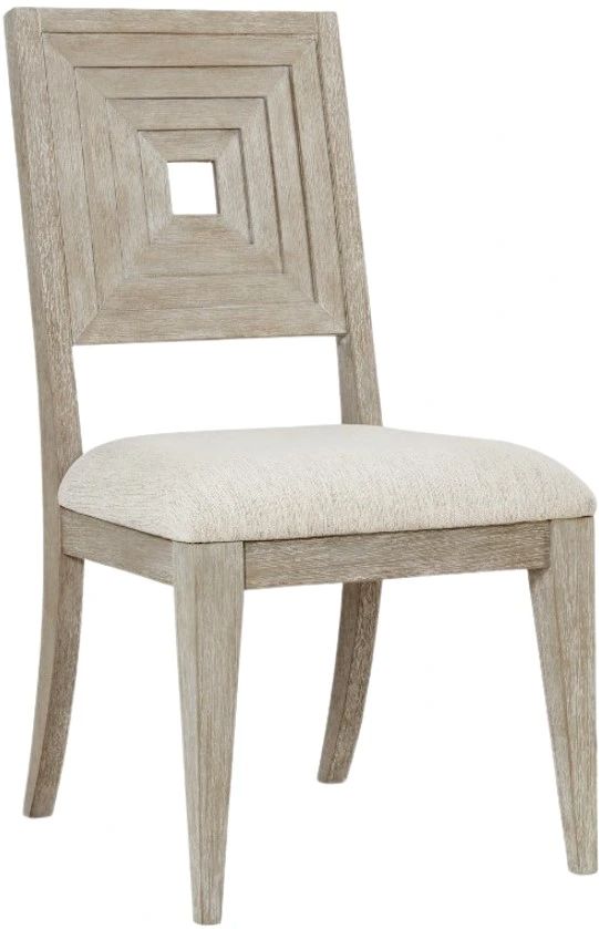 Riverside Furniture Cascade Dovetail Upholstered Wood Back Dining Side Chair-0