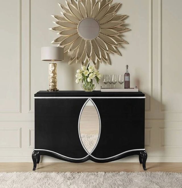 ACME Furniture Ashor Black Console Cabinet-1