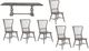 Liberty Furniture River Place 7-Piece Riverstone Gray/Tobacco Dining Set-0