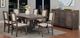 Handstone Customizable Contempo Slate Grey 54x120 Solid Top Pedestal Dining Table-1