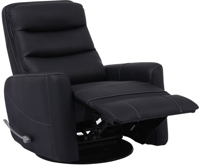 Parker House® Hercules Black Manual Swivel Glider Recliner-1