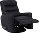 Parker House® Hercules Black Manual Swivel Glider Recliner-1