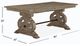 Magnussen Home® Tinley Park Dovetail Gray 80" Rectangular Dining Table-2