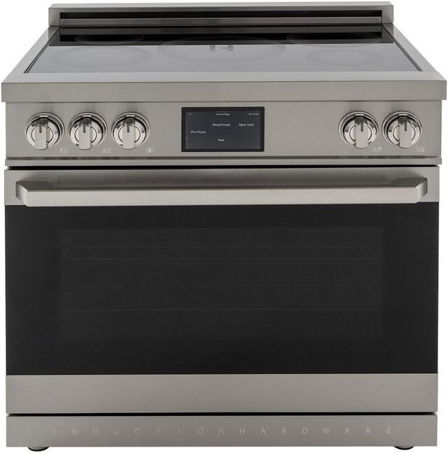 Induction Hardware 36" Stainless Steel Pro Style Induction Range-0