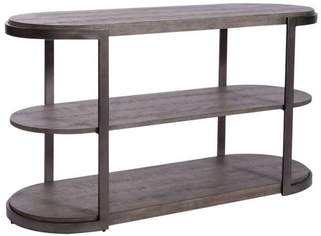 Liberty Furniture Modern View Gauntlet Gray Sofa Table-0