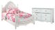 Signature Design by Ashley® Exquisite 2-Piece White Full Poster Bed Set-0