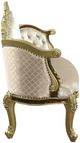 ACME Furniture Desiderius Antique Gold/Beige/Brown Bench-4
