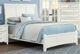 Vaughan-Bassett Bonanza White Full Sleigh Headboard-2