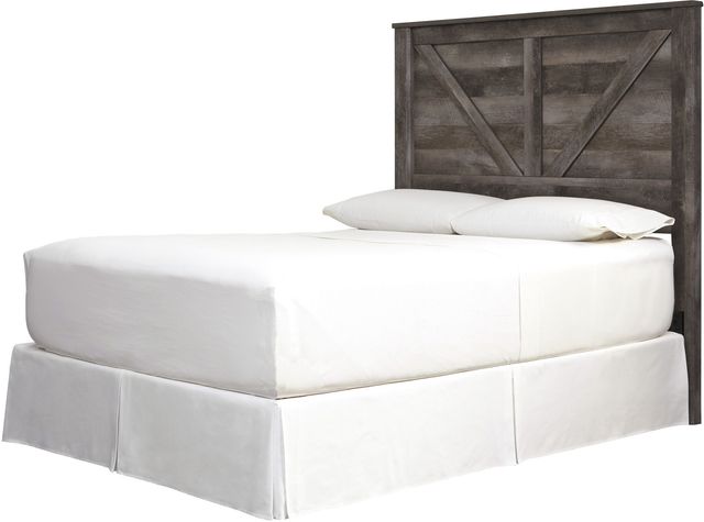 Signature Design by Ashley® Wynnlow Gray Queen Crossbuck Panel Headboard-4