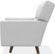 La-Z-Boy® Bellevue Muslin High Leg Swivel Chair-1