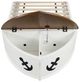 Furniture of America® Poseidon Oak/White Twin Captain Bed with Trundle-2