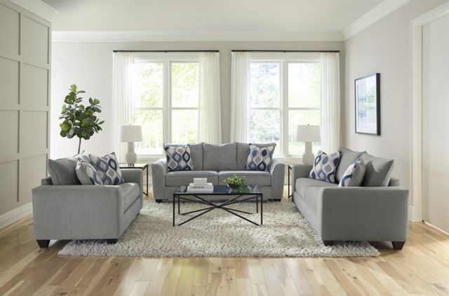Albany Industries Clearview Gray Sofa-1
