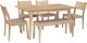Powell® Cosgrove 6-Piece Natural Dining Set-0