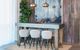 Nest Home Collections Nikki Anew Gray/Black Counter Stool-1