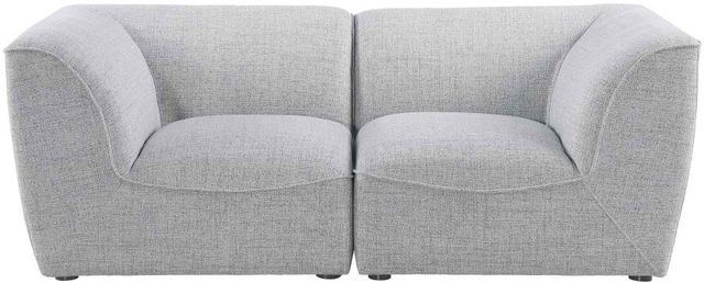 Meridian Furniture Miramar 2-Piece Grey Modular Sofa-1
