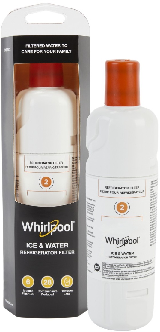 EveryDrop by Whirlpool Refrigerator sold Ice & Water Filter #2 EDR2RXD1