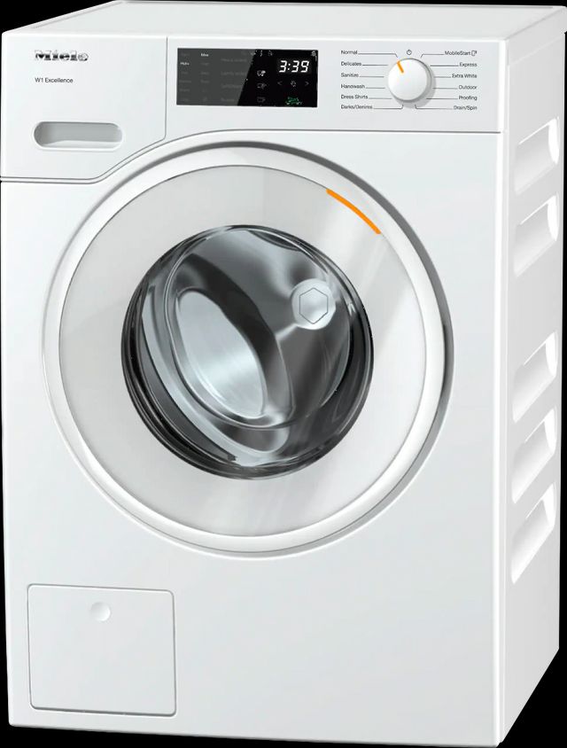 Miele W1 White Edition 2.3 Cu. Ft. Lotus White Front Load Washer-2